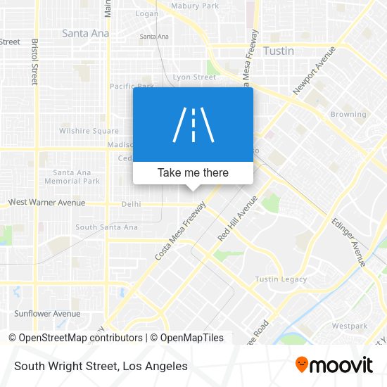 Mapa de South Wright Street