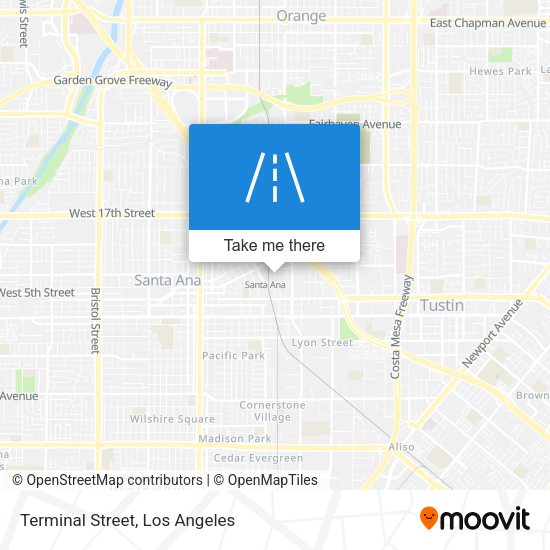 Mapa de Terminal Street