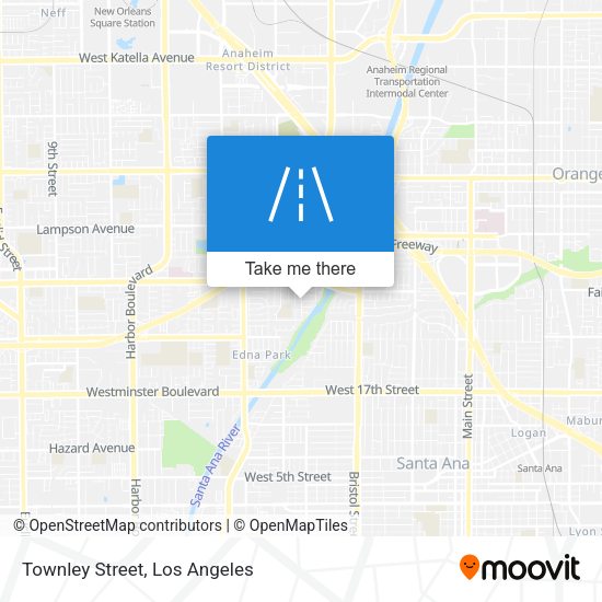 Mapa de Townley Street