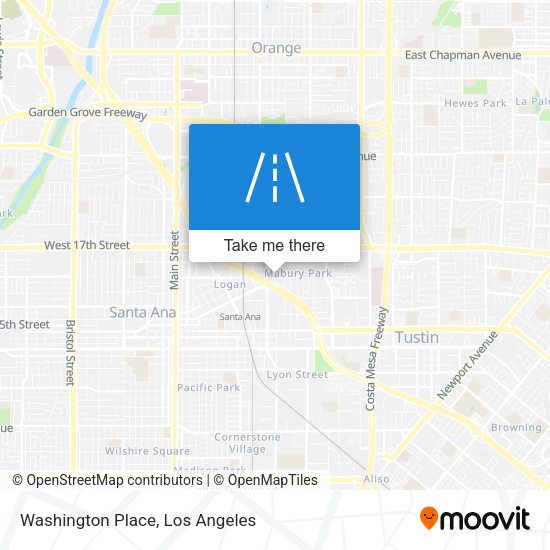 Washington Place map