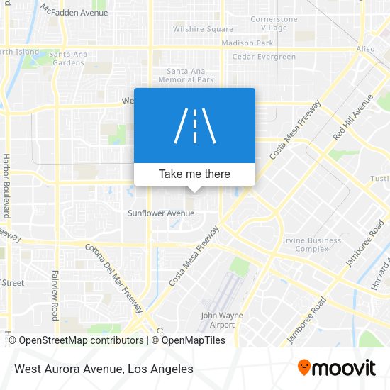Mapa de West Aurora Avenue