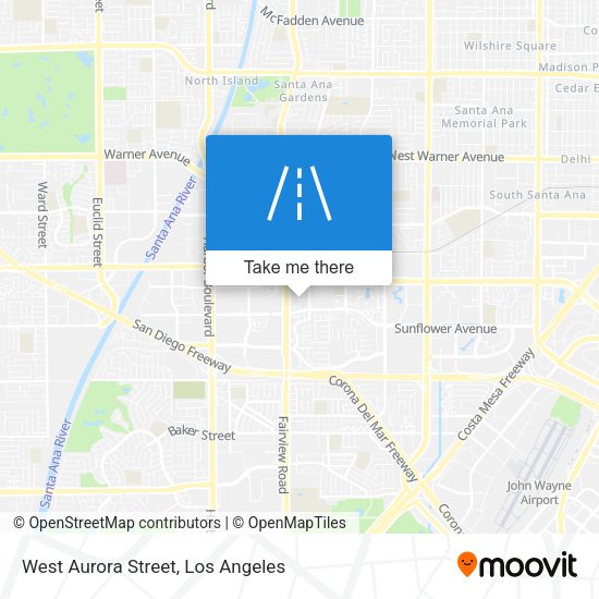 Mapa de West Aurora Street