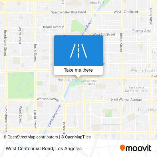 West Centennial Road map