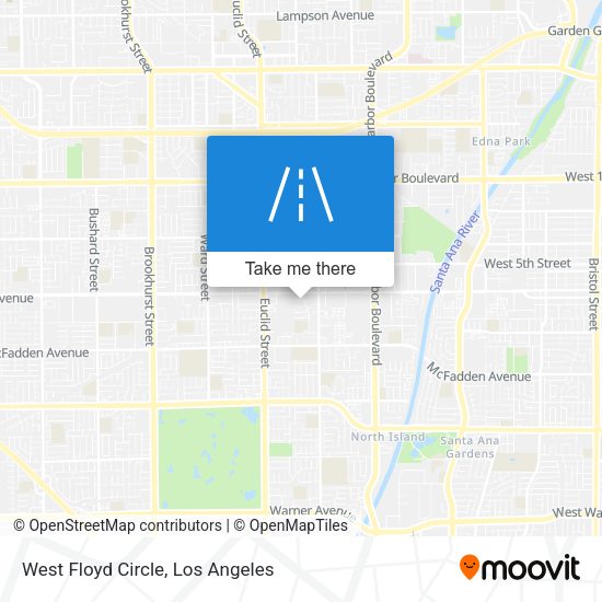 West Floyd Circle map