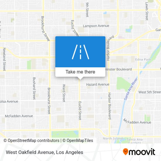 West Oakfield Avenue map