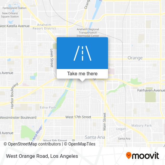 Mapa de West Orange Road