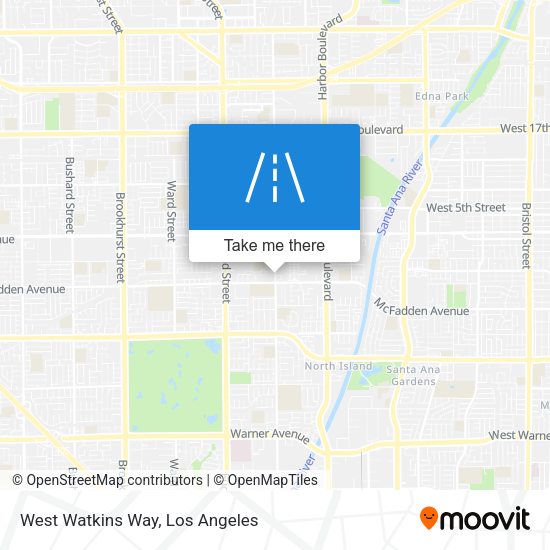 Mapa de West Watkins Way