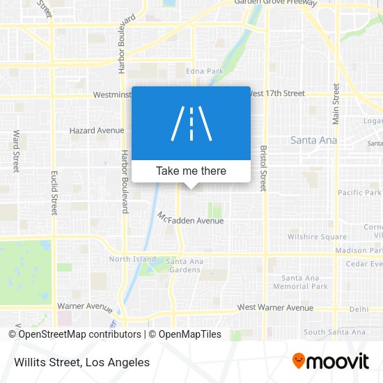 Mapa de Willits Street