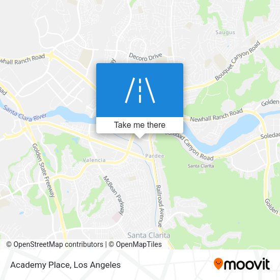 Mapa de Academy Place