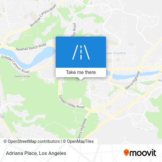 Mapa de Adriana Place
