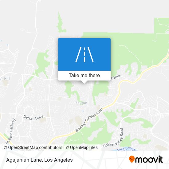 Mapa de Agajanian Lane