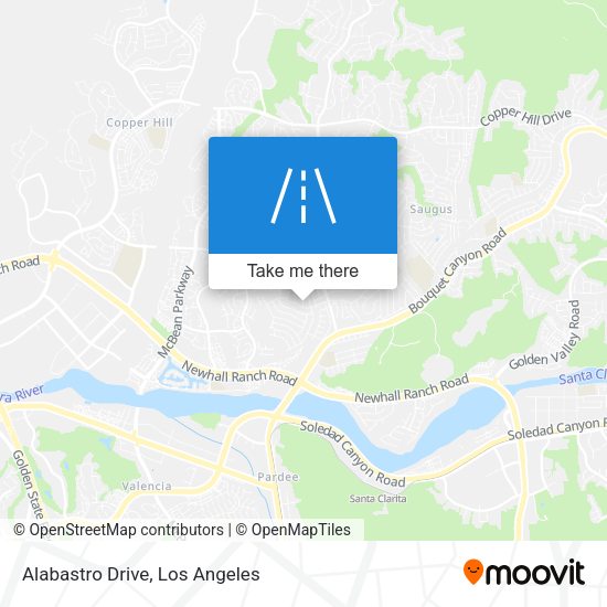 Mapa de Alabastro Drive