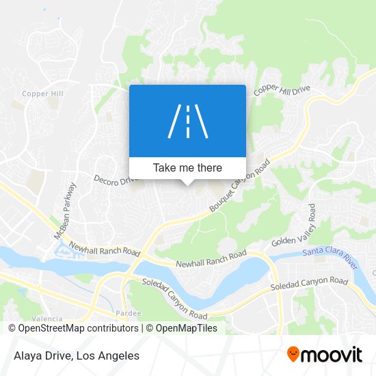 Mapa de Alaya Drive