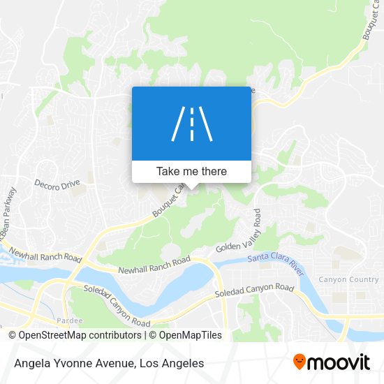 Angela Yvonne Avenue map