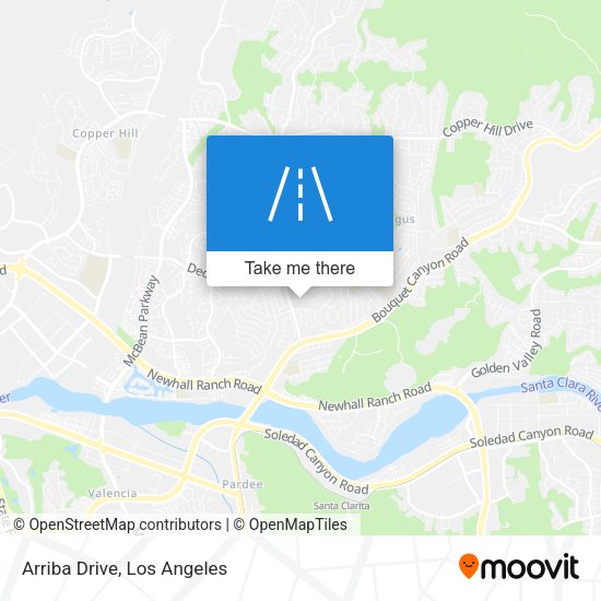 Mapa de Arriba Drive