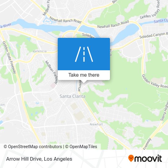 Arrow Hill Drive map