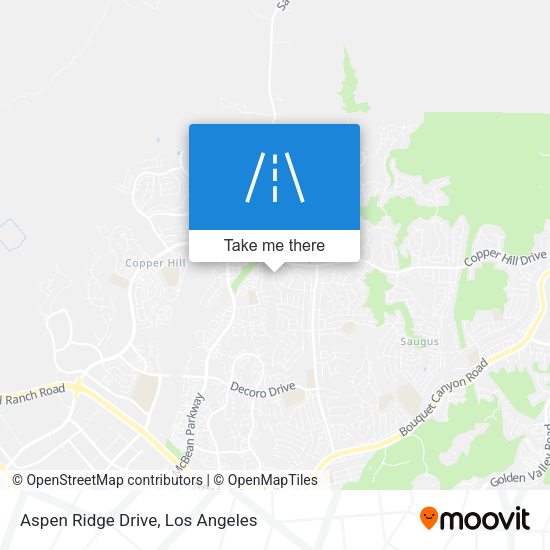 Aspen Ridge Drive map
