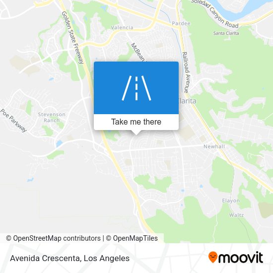 Mapa de Avenida Crescenta
