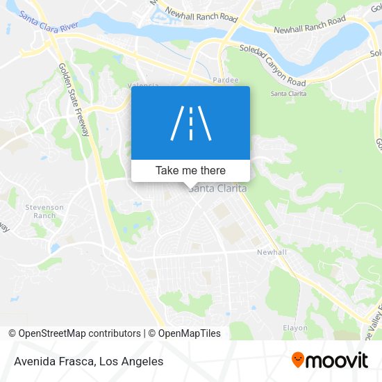 Mapa de Avenida Frasca