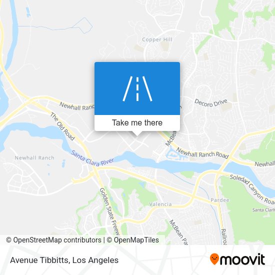 Avenue Tibbitts map