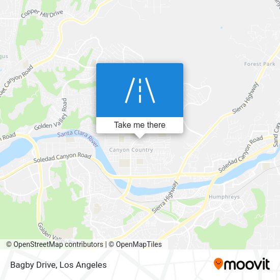 Bagby Drive map