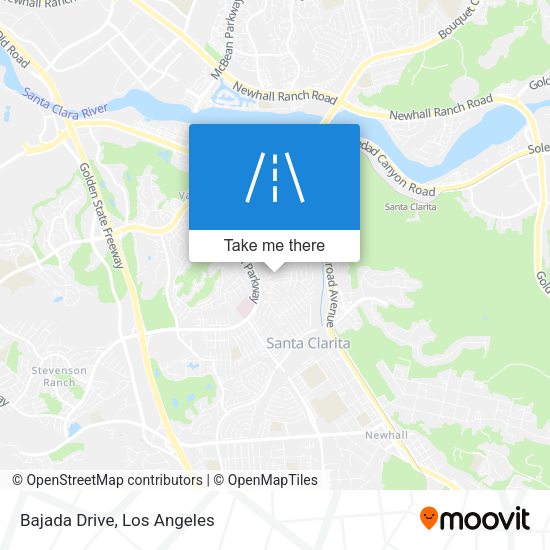 Mapa de Bajada Drive