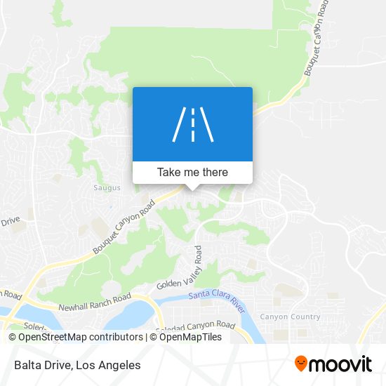 Balta Drive map
