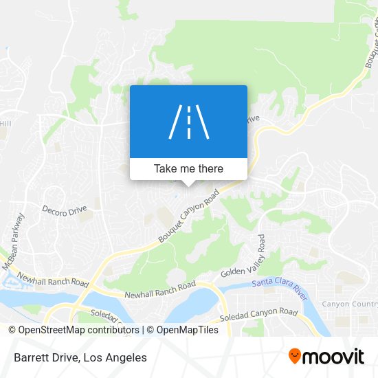 Mapa de Barrett Drive