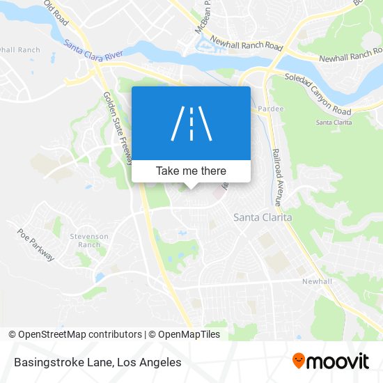 Basingstroke Lane map