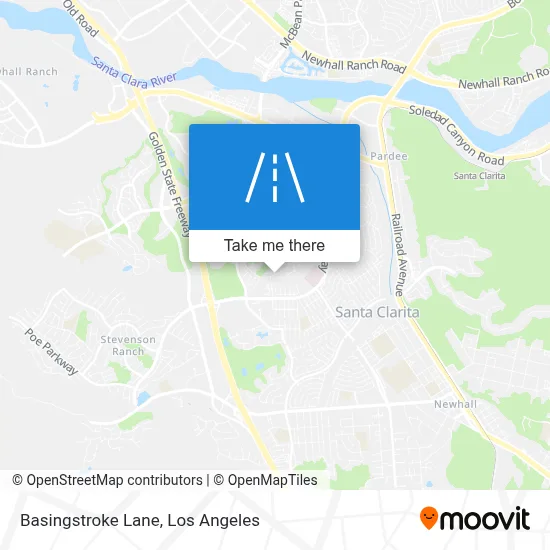 Basingstroke Lane map