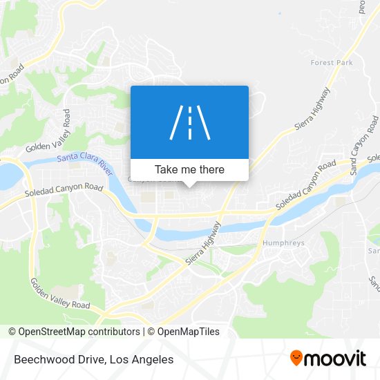 Beechwood Drive map