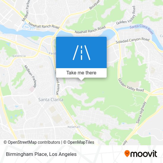 Birmingham Place map