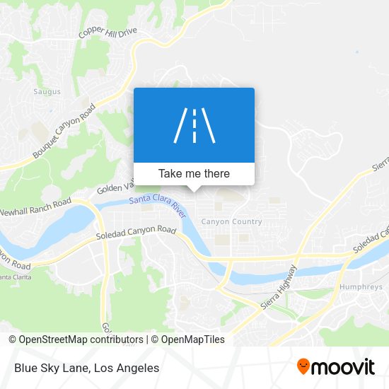 Mapa de Blue Sky Lane