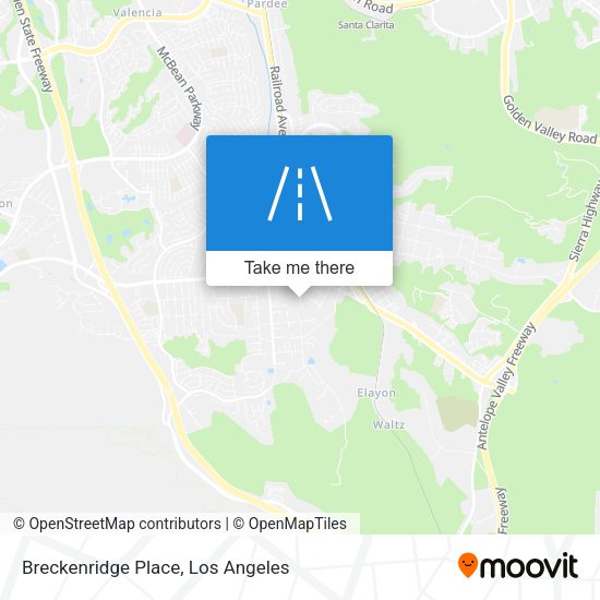 Breckenridge Place map