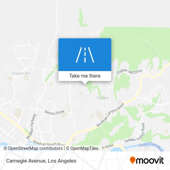 Mapa de Carnegie Avenue