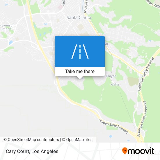 Mapa de Cary Court