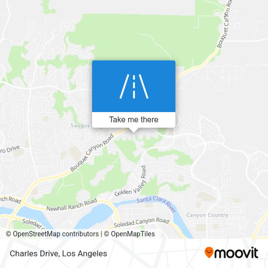 Mapa de Charles Drive