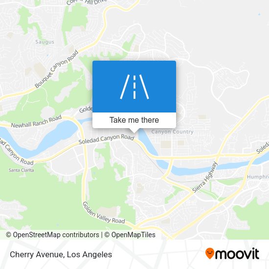 Mapa de Cherry Avenue
