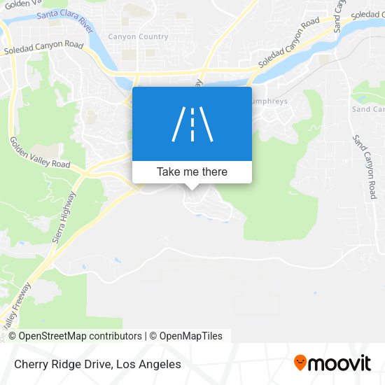 Cherry Ridge Drive map