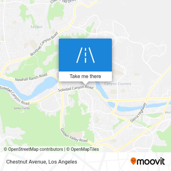 Mapa de Chestnut Avenue