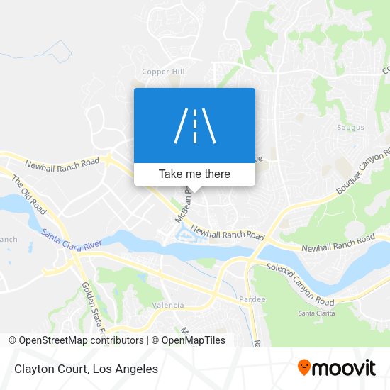 Mapa de Clayton Court