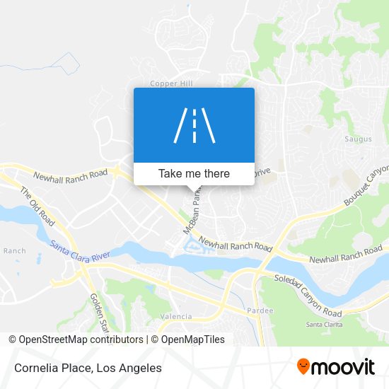 Mapa de Cornelia Place