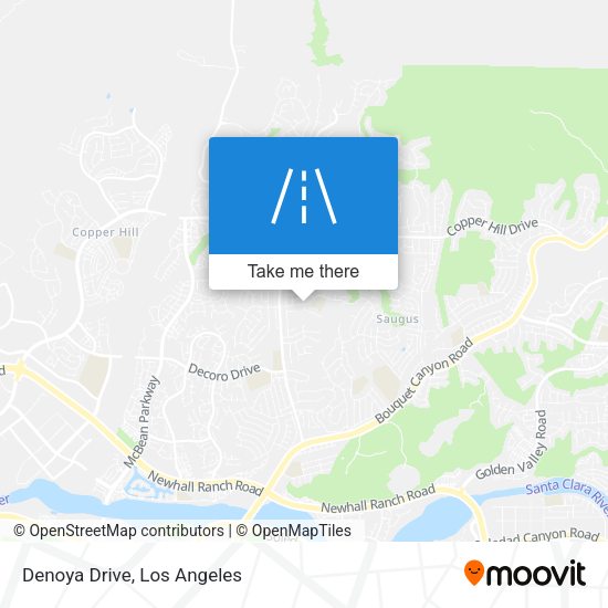 Mapa de Denoya Drive