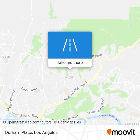Mapa de Durham Place