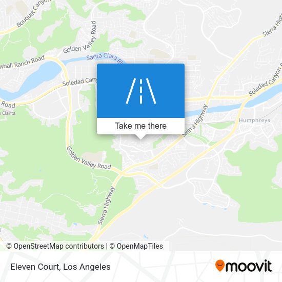 Mapa de Eleven Court