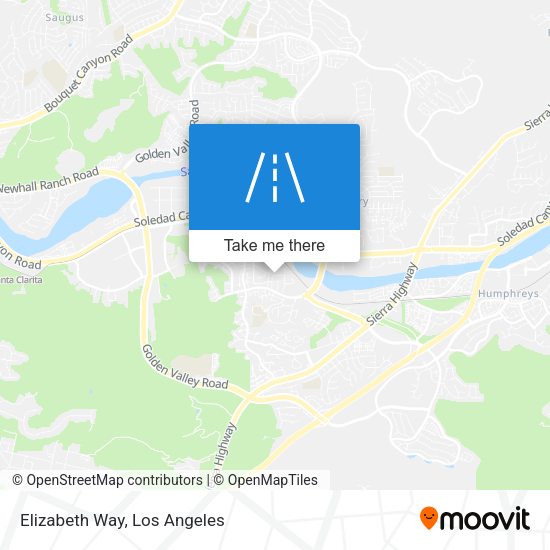 Mapa de Elizabeth Way