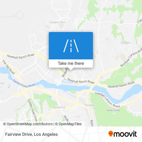 Mapa de Fairview Drive