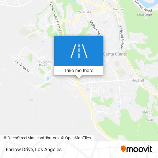 Farrow Drive map