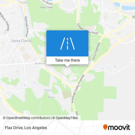 Mapa de Flax Drive