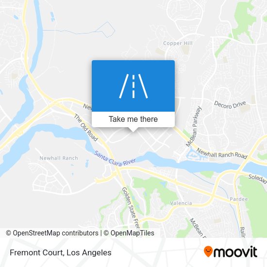 Mapa de Fremont Court